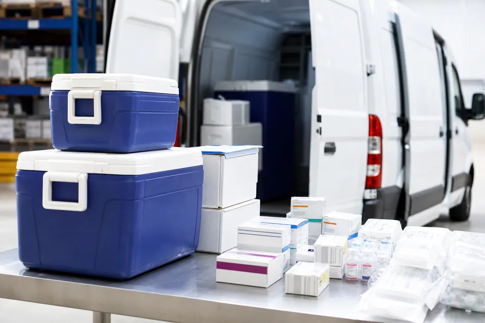 Healthcare & Pharmaceuticals courier delivery