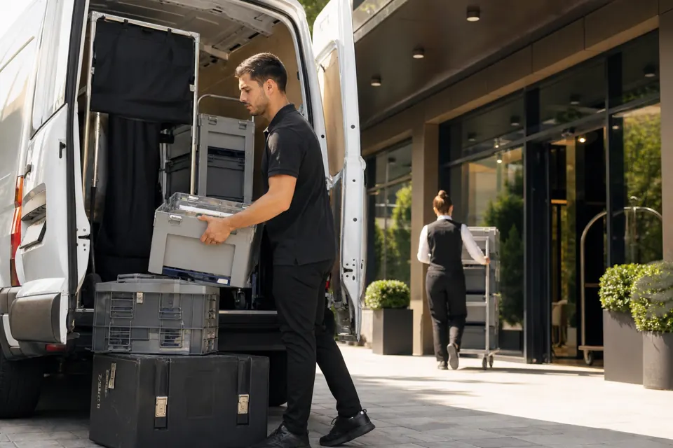 Hospitality & Events courier delivery